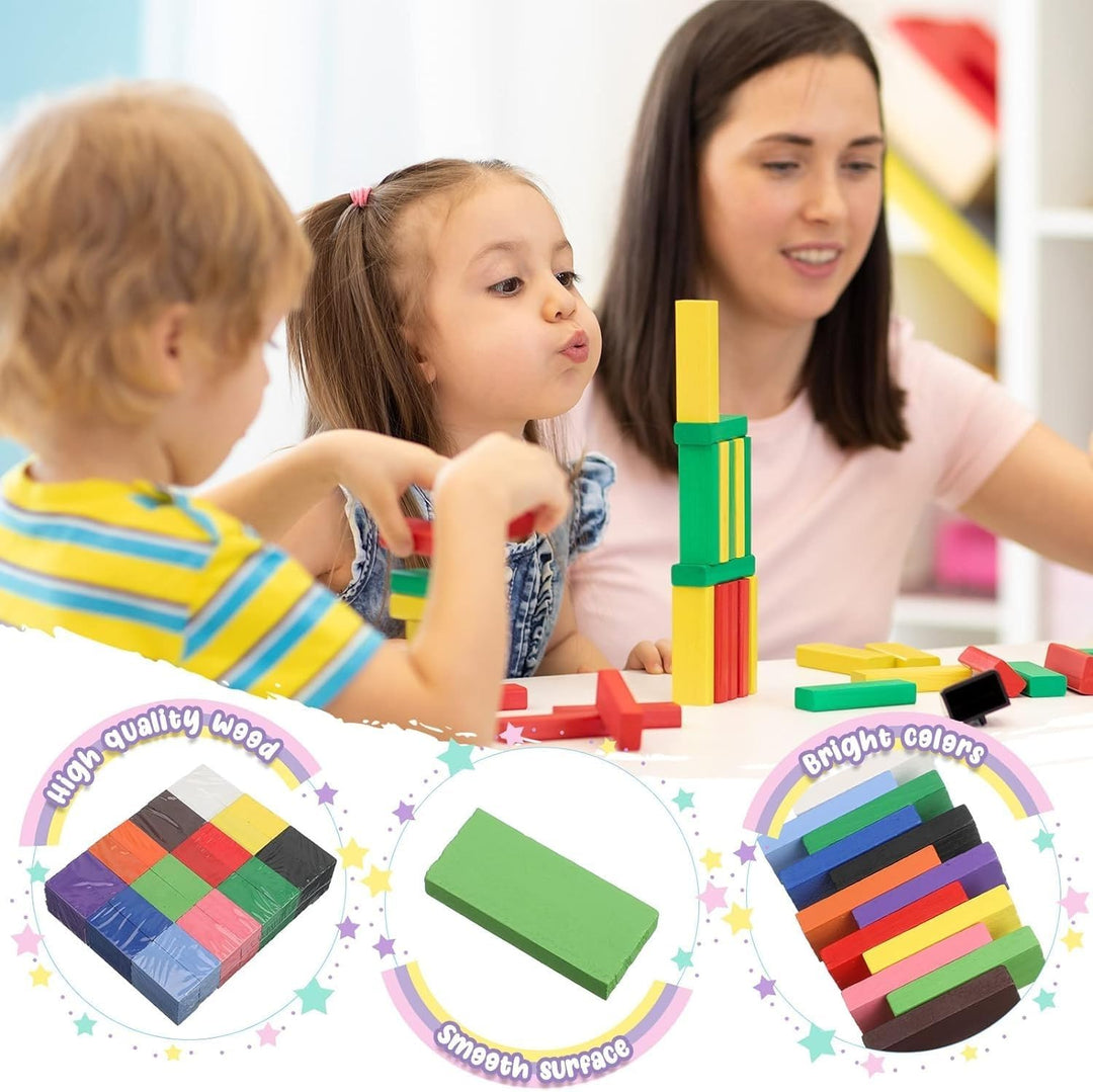 Wudly Wooden Wooden Dominos 120 pcs