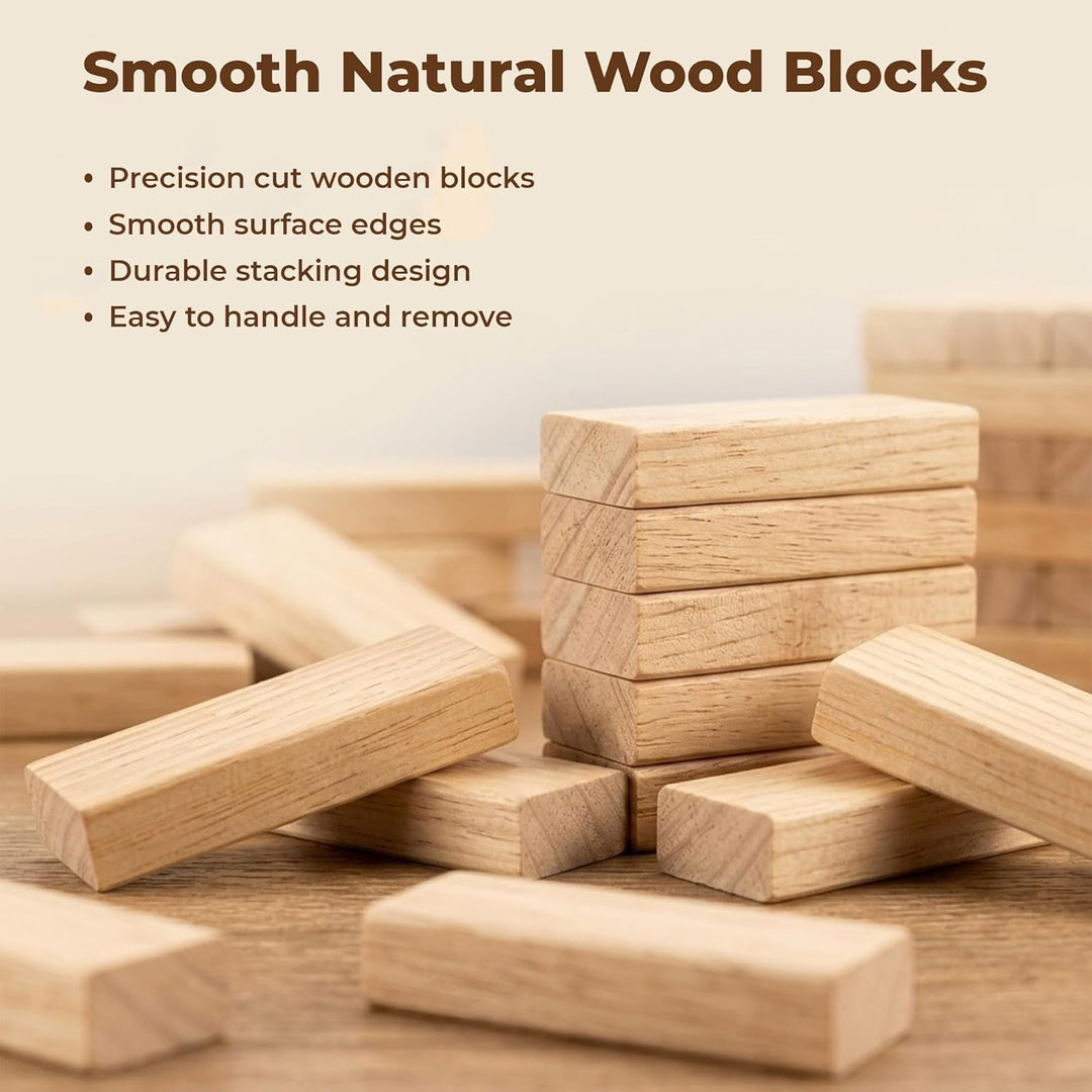 Wudly Wooden Classic Stacking Tower