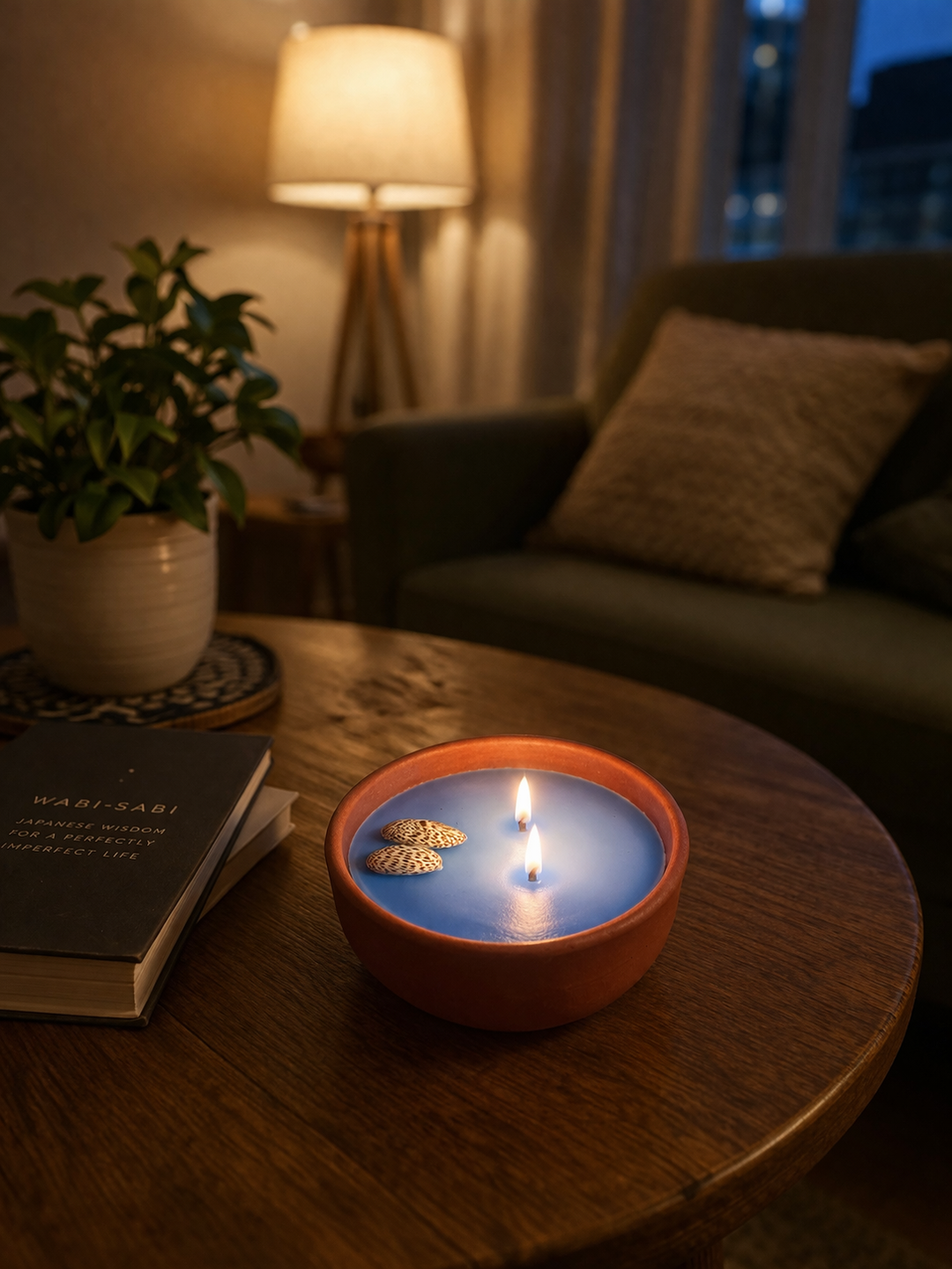 Mare | Ocean Mist Soy Candle in Terracotta