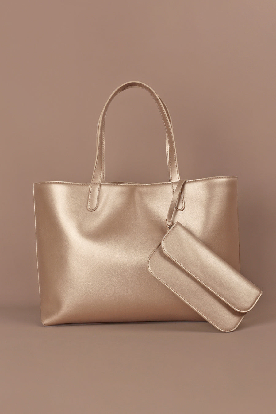 Baby Diaper Vegan Leather Tote Bag