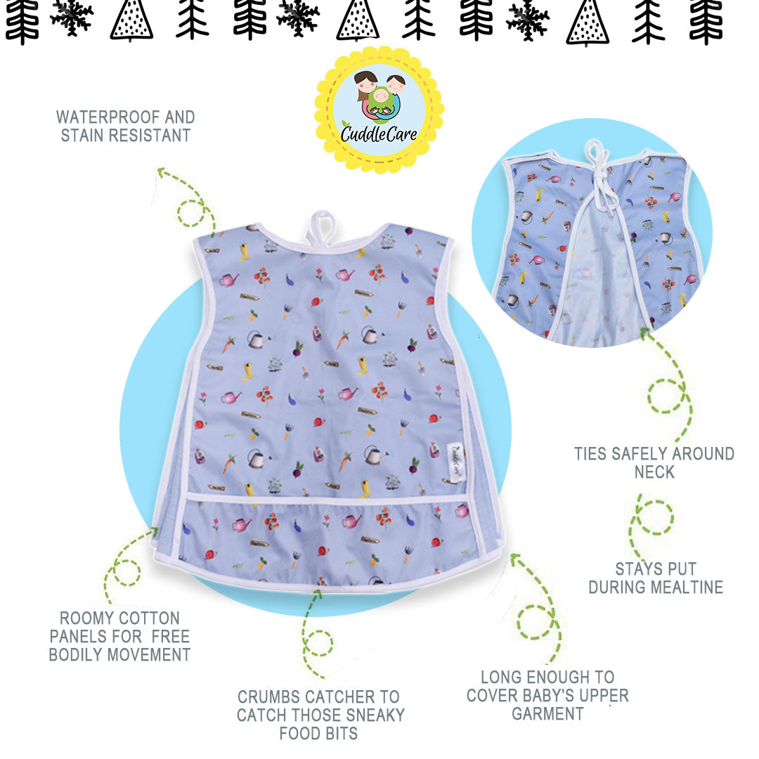 Infant and Toddler Weaning Bib for Babies - Garden Love
