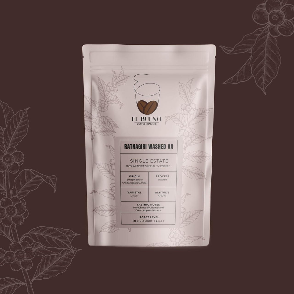El Bueno Ratnagiri washed AA Coffee Beans