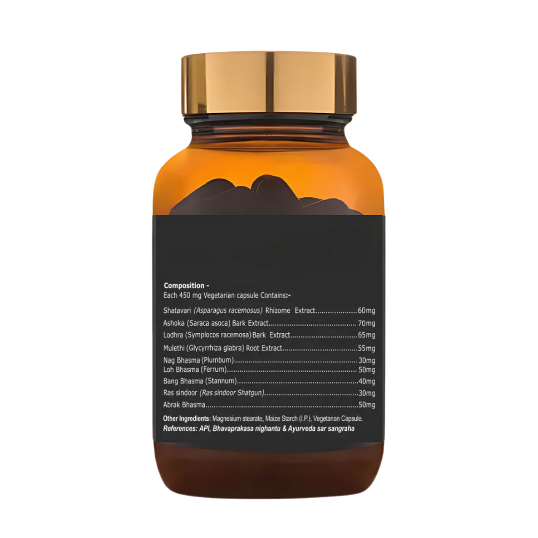 Femenizin Daily Vitality & Hormonal Wellness Supplement for Women | 60 Caps