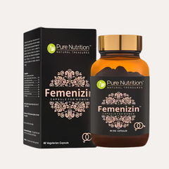 Femenizin Daily Vitality & Hormonal Wellness Supplement for Women | 60 Caps