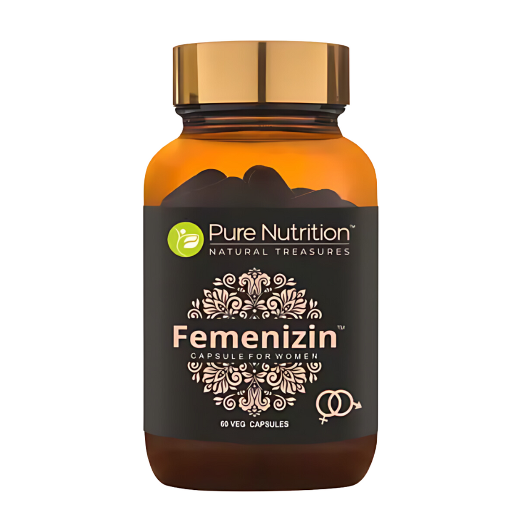 Femenizin Daily Vitality & Hormonal Wellness Supplement for Women | 60 Caps
