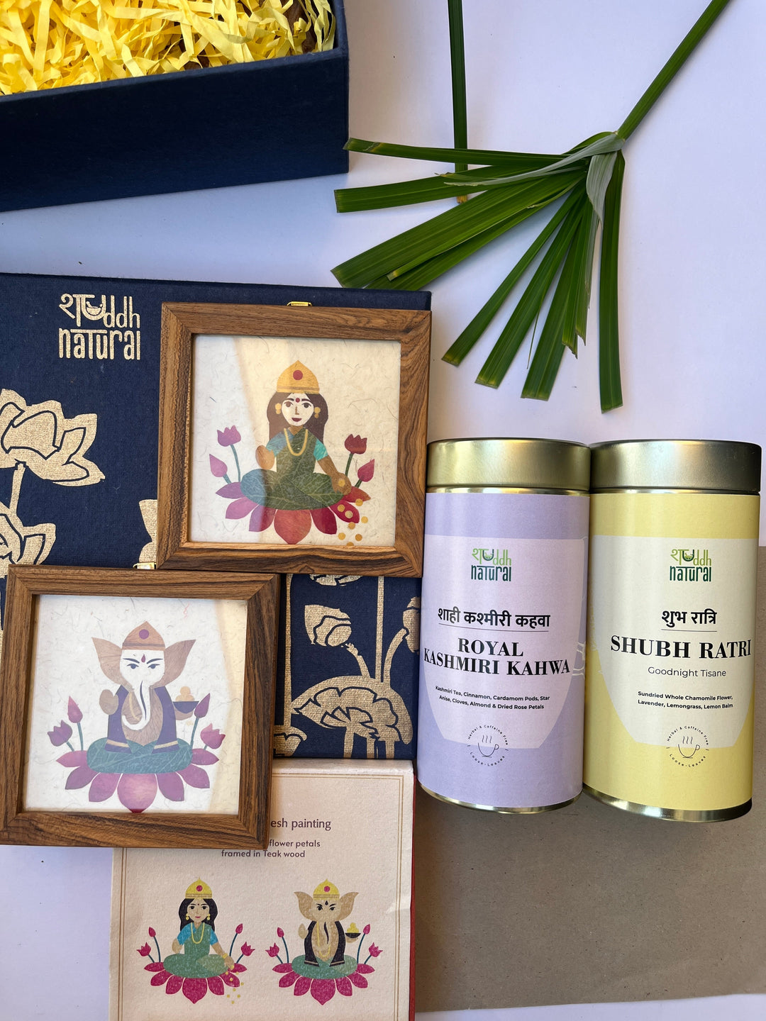 Festive Diwali Gift Hamper I Ganesh Laxmi I Tea I Pack of 5 - Suspire