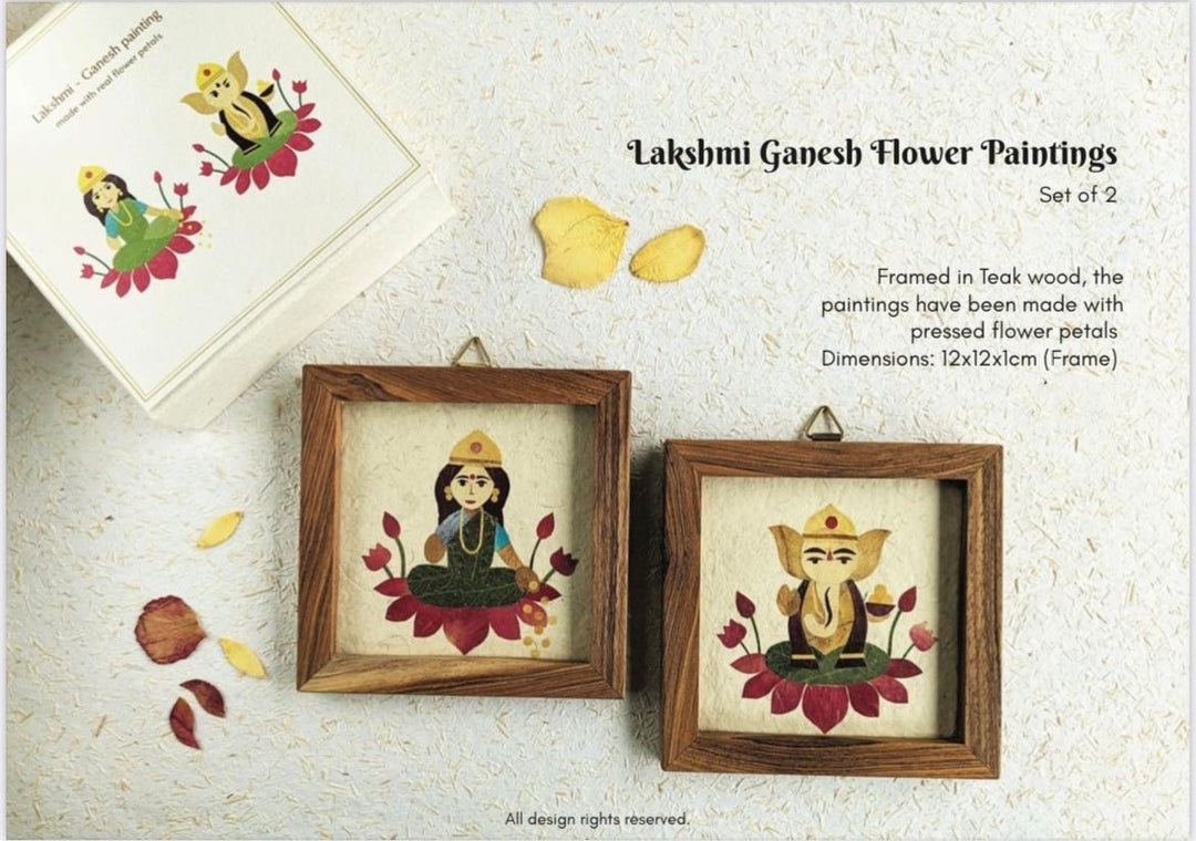 Festive Diwali Gift Hamper I Ganesh Laxmi I Tea I Pack of 5 - Suspire