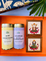 Festive Diwali Gift Hamper I Ganesh Laxmi I Tea I Pack of 5