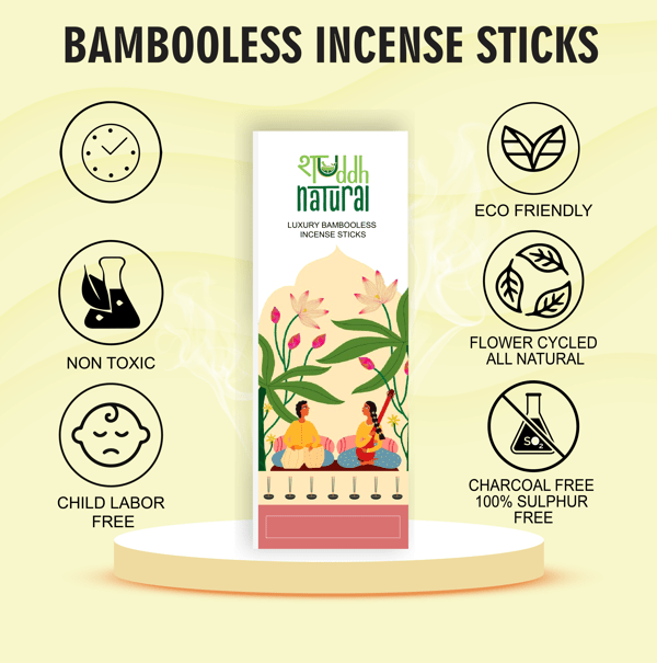 Festive Gift Box I Plantable Laxmi Ganesh I Bambooless Incense I Diwali Hamper I Set of 4 - Suspire