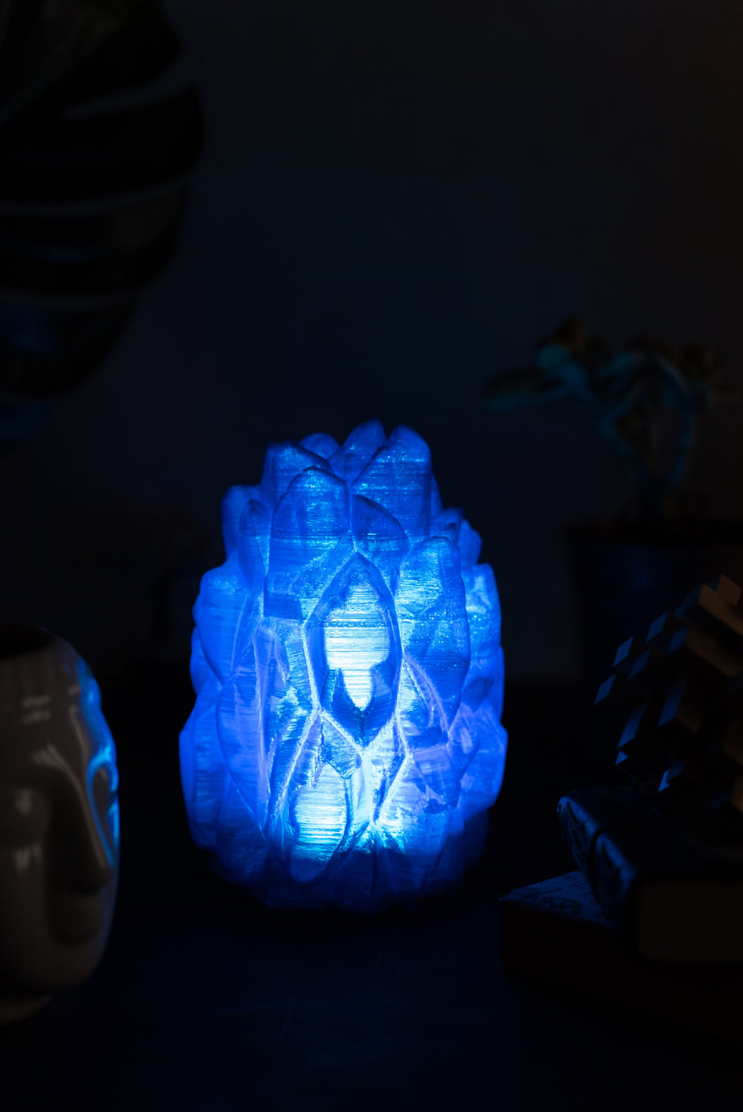 Lucent Azure Table Lamp | Designer LED Table Light
