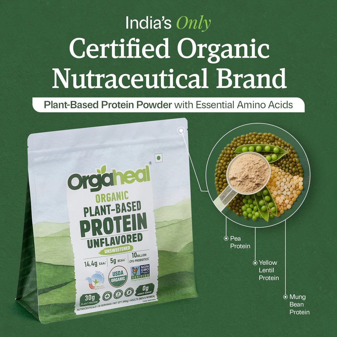Organic Plant-Based Protein Unflavored