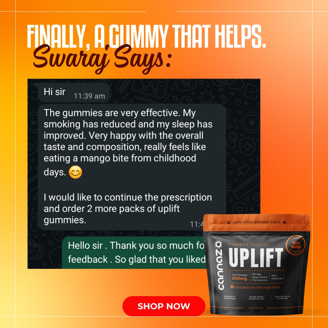 Uplift Gummies (Vatis) – 315mg Mango | Strong Support for Anxiety, Stress & Better Mood