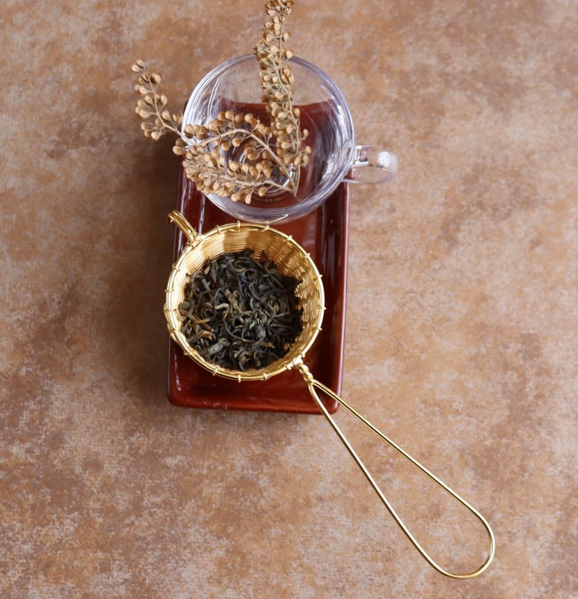 Soul Shoppr Handmade Vintage Brass Tea Strainer
