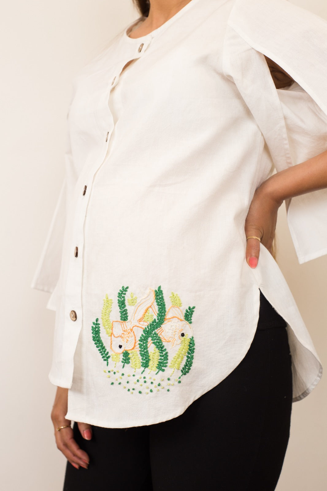 Mamacherub Flashy fern Top