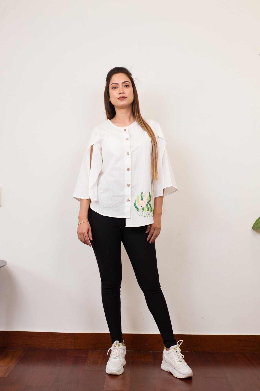 Mamacherub Flashy fern Top