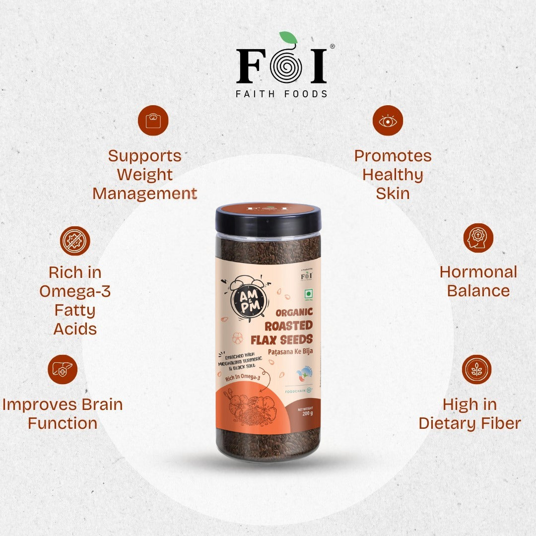 FaithFoods Roasted Flax Seeds