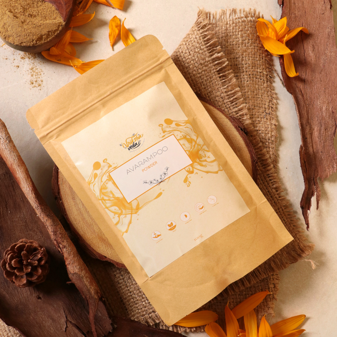 Vriksha Veda Flowers Powder Kit | Skin and Hair care | Pack of 4