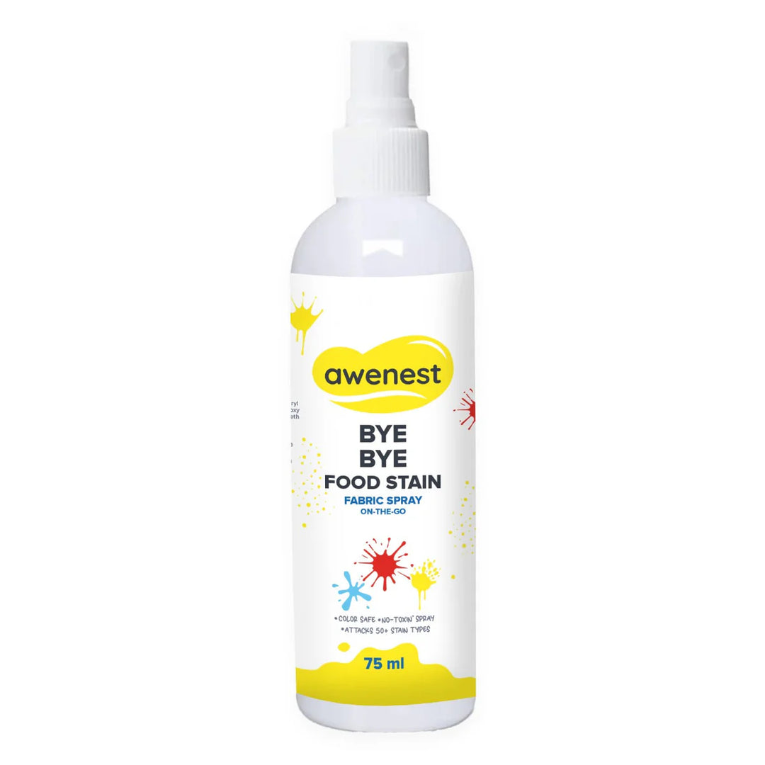 Instant Food Stain Remover Fabric Spray - awenest Bye Bye Food Stain, works on 50+ Food and Blood Stains on-the-go for combos