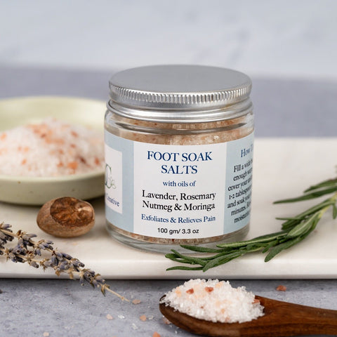 Foot Soak Salts - Lavender, Rosemary & Nutmeg