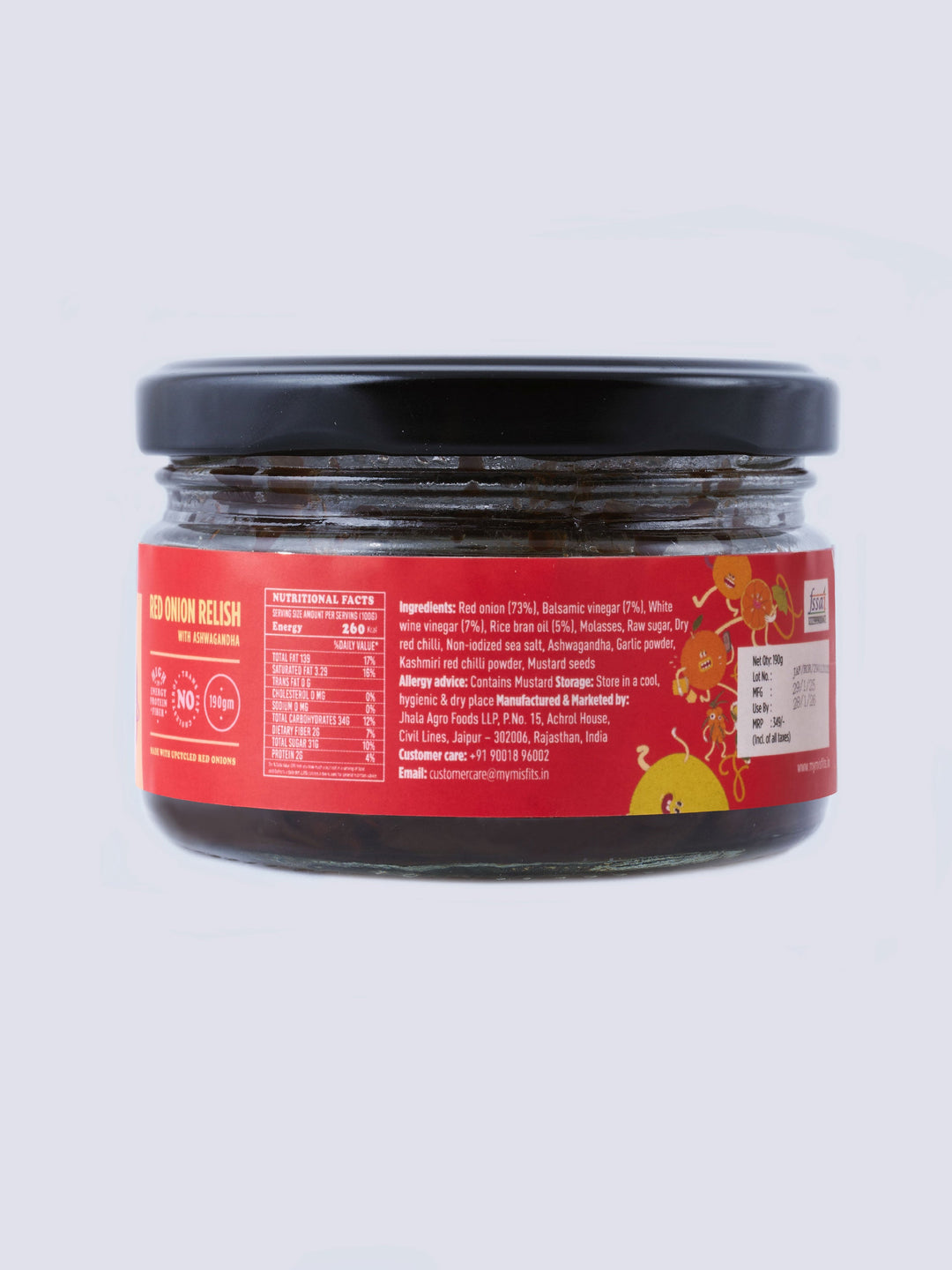 Red Onion Relish with Ashwagandha - 190 gm