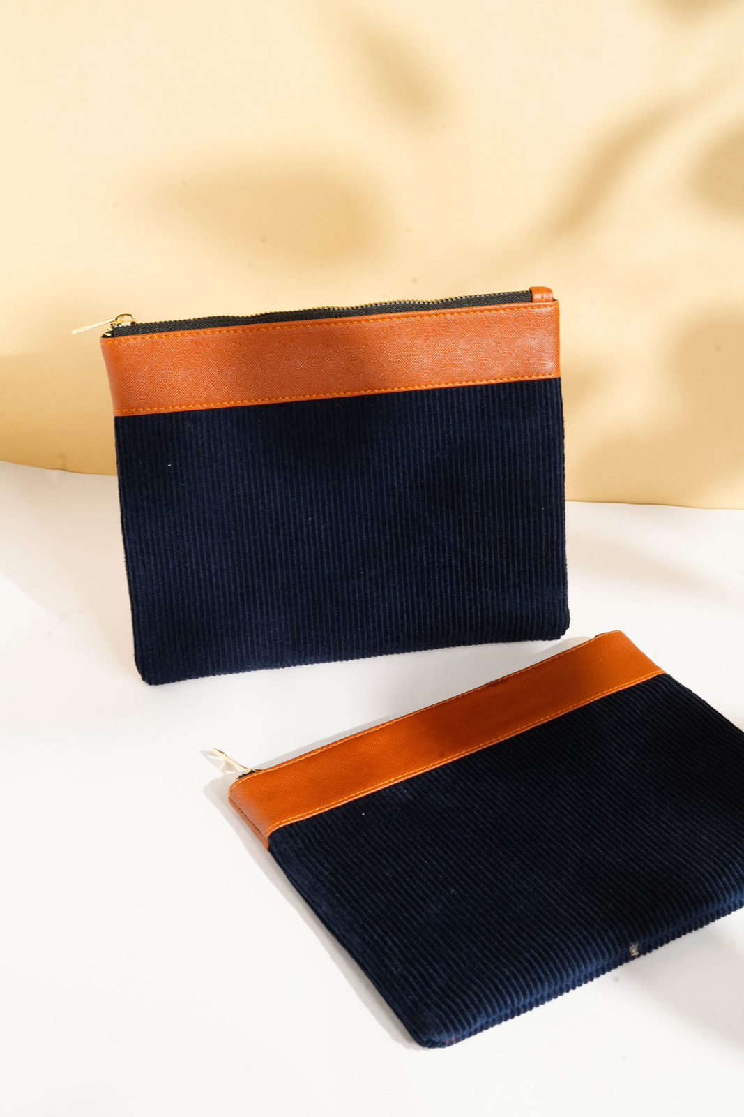 White Fire Utility Pouch - Midnight Blue