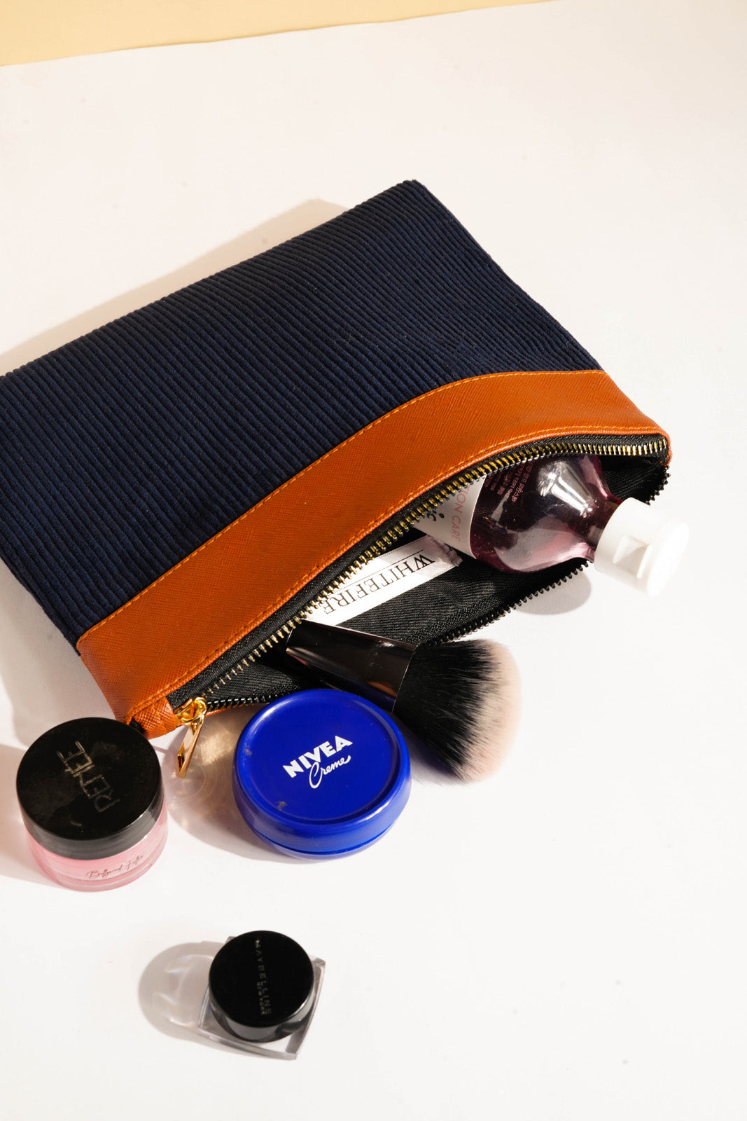 White Fire Utility Pouch - Midnight Blue