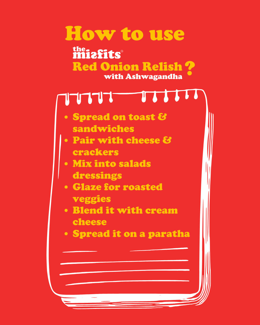 Red Onion Relish with Ashwagandha - 190 gm