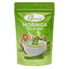 Grenera Moringa Soup Mix | 100g | Instant Herbal Soup Powder with Natural Moringa Leaves