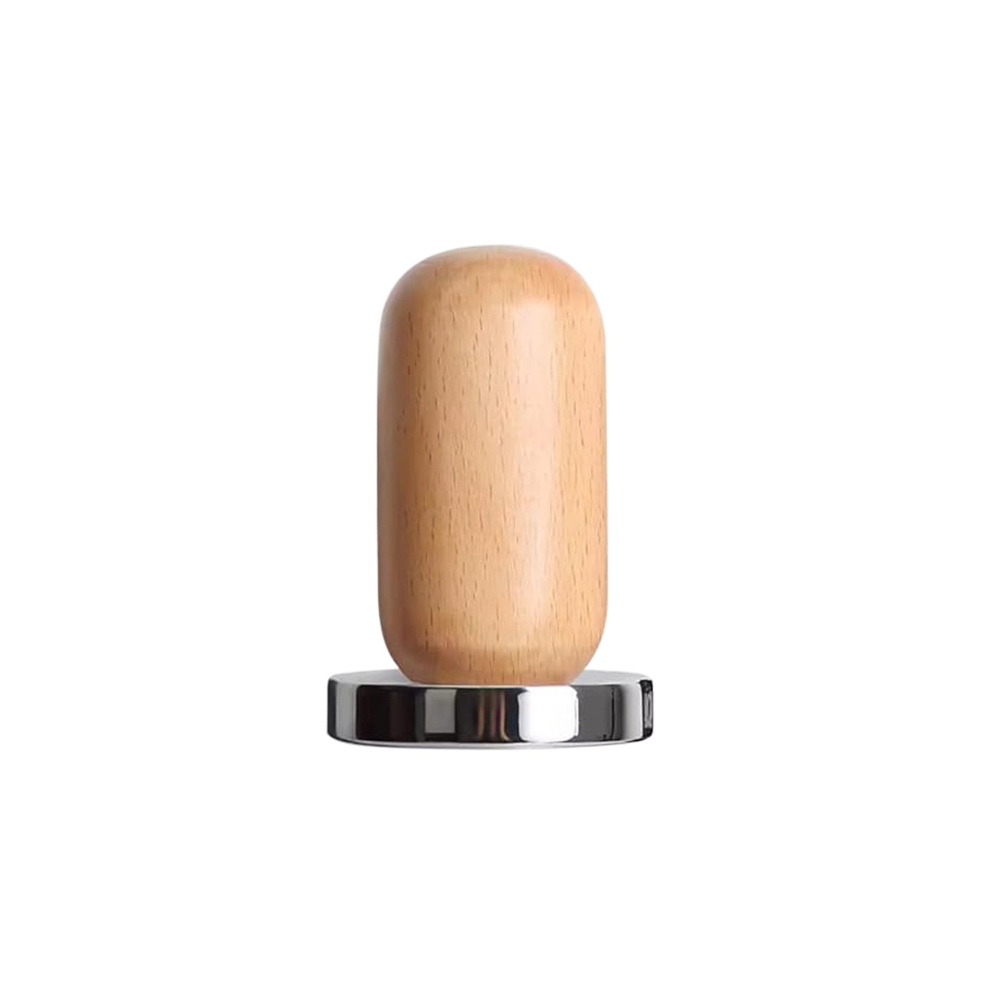 The Bean Co Roasters Coffee Tamper | Wooden Handle | 58 mm | Coffee Powder Pressing Tamping Tool