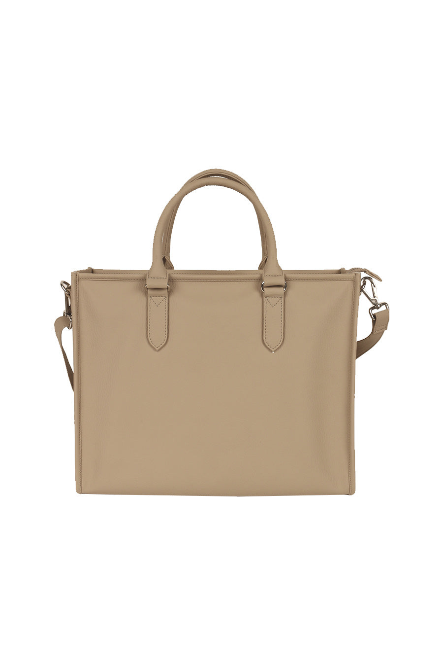 The House Of Ganges Charlotte Box Vegan Leather Tote Bag