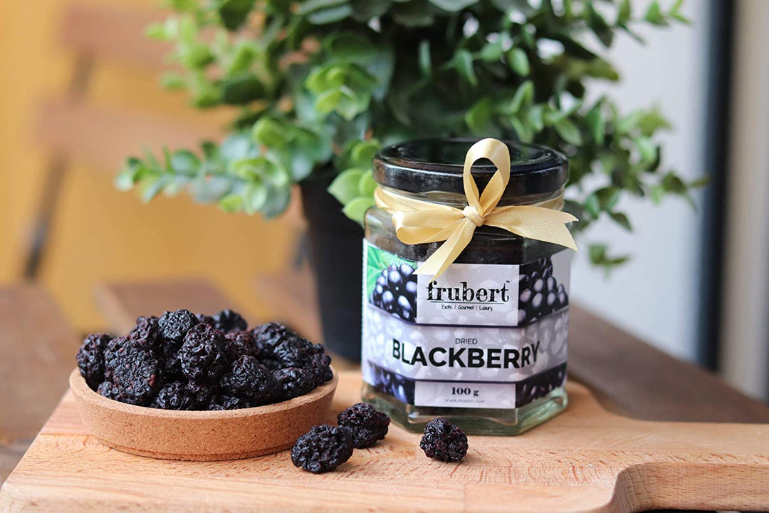 Frubert Dried Blackberry,100gm (Gluten free, Vegan and No Preservative) - Suspire