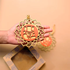 BambaiSe Ganpati Wall Hanging - Orange