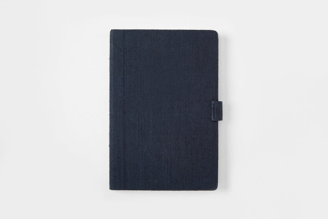 The Label GAIA Hemp A5 Notebook Diary with Button Flap Closure