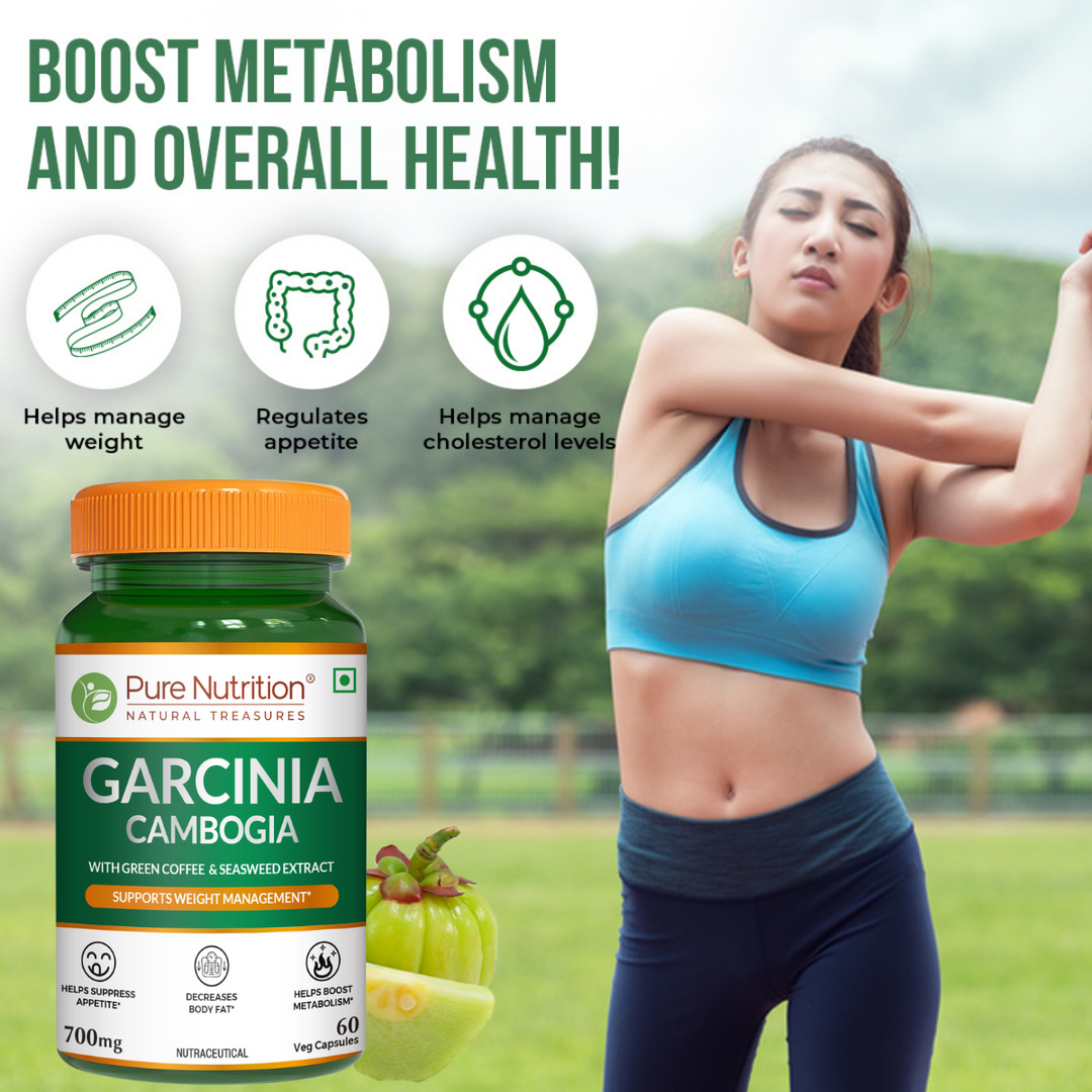 Garcinia Cambogia | Supports Weight Management & Appetite Control – 60 Capsules