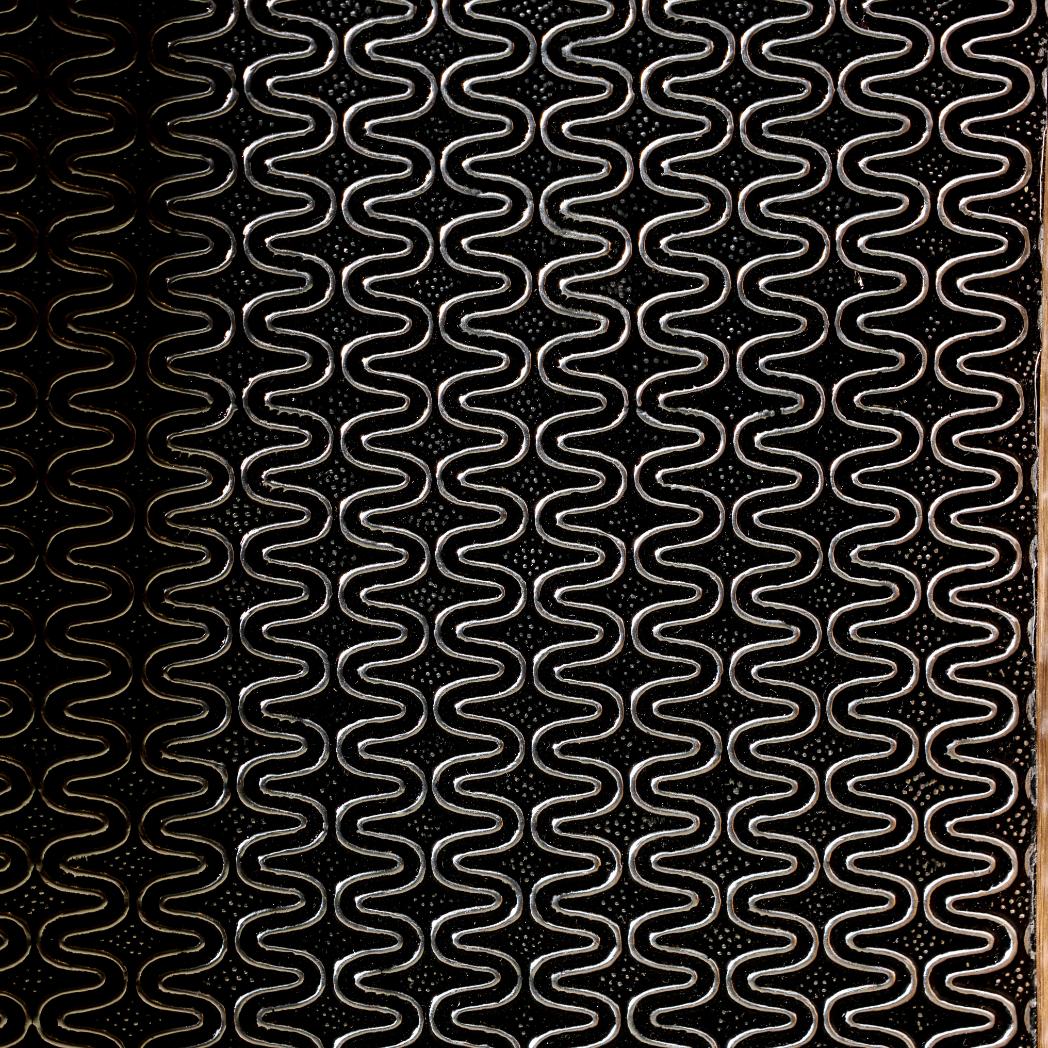 Araana Home Gart Rectangular Tray with Silver Metal Sheet on Top