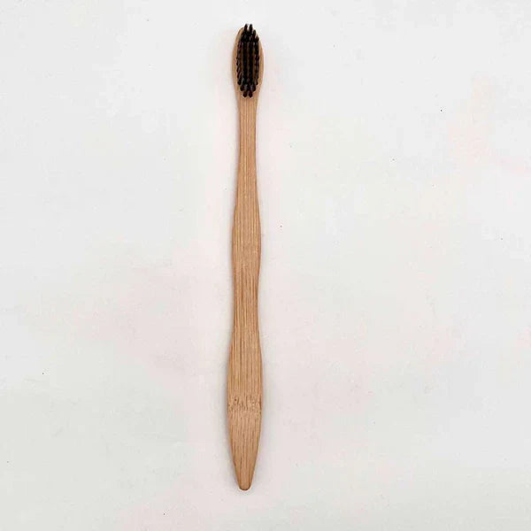 Tanman Organics Bamboo ToothBrush Charcoal Infused | Bio degradable