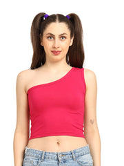 Gen Z Bamboo One Shoulder Top – Soft, Breathable & Sustainable Fit