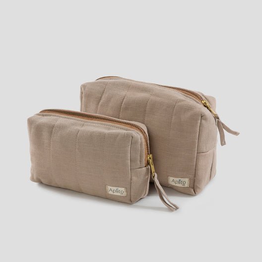 Aplito Georgian Toiletry Bag Set - Set of 2