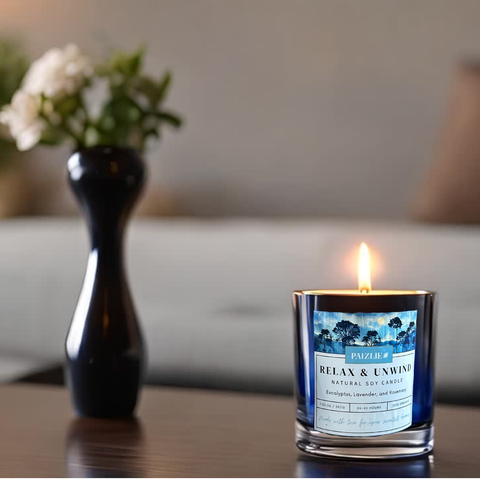 Paizlie Candle Gift Set: Sweet Dreams & Relax & Unwind Soy Candles