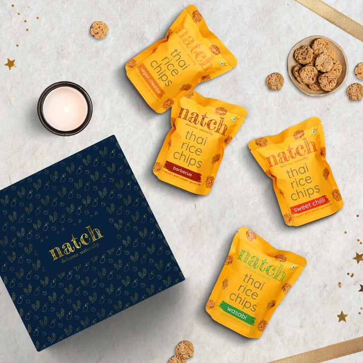 Natch thai rice chips - mini