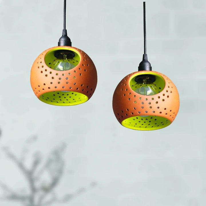 GLO XL 2 Slice Ceiling Light - Suspire