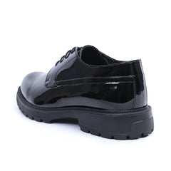 Monkstory Atelier 1990 Patent Derby Lace-Ups - Black