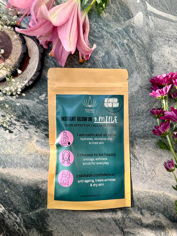 Namaskar Lifestyle INSTANT GLOW 9 MINS 24GRAMS