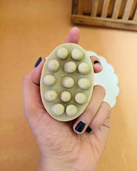 Sobek Naturals Shea Butter Coffee Scrub Soap Bar- 100 gm