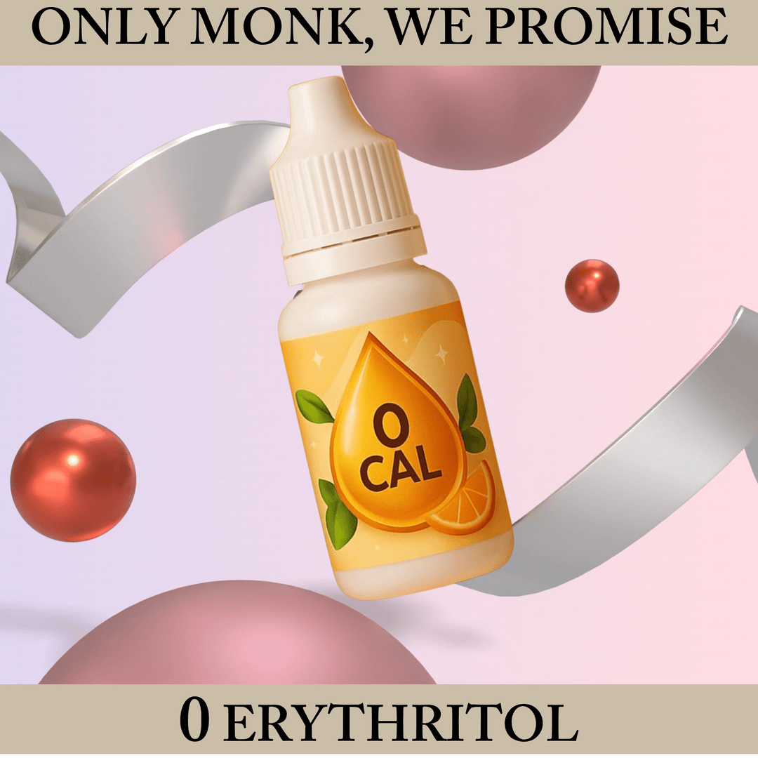 Good Sugar AQUA - MONK | Monk Fruit Liquid Sweetener | 0 Erythritol | 100% Monk Fruit - Suspire