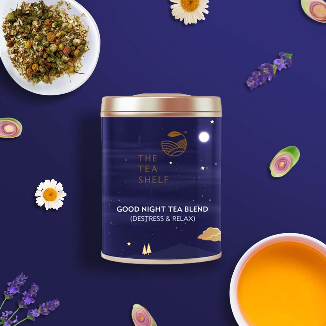 The Tea Shelf Good Night Tea Blend 50gms
