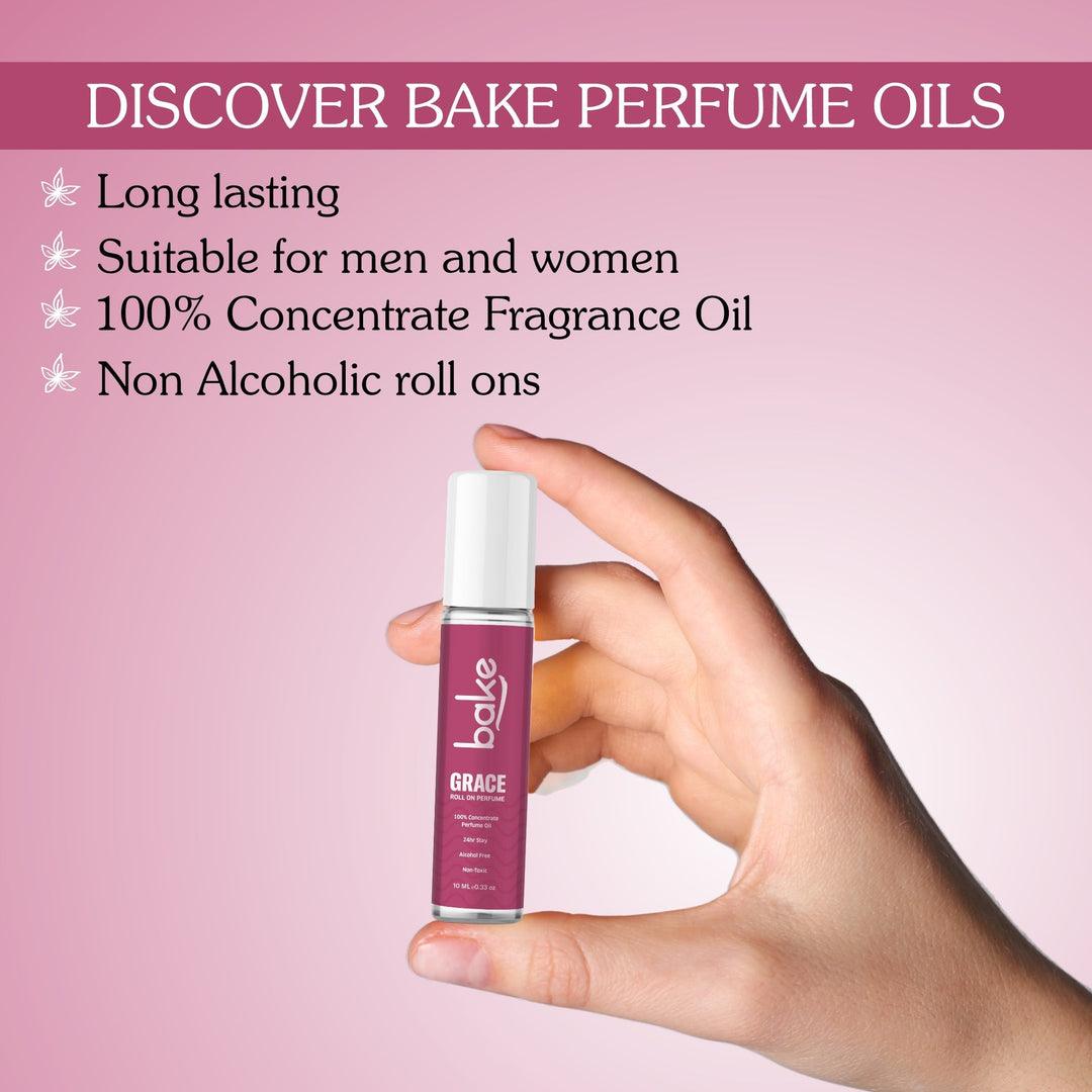 Grace 100% Concentrated Perfume Oil Roll on Fragrance For Men & Women - White Oud (10ml) - Suspire