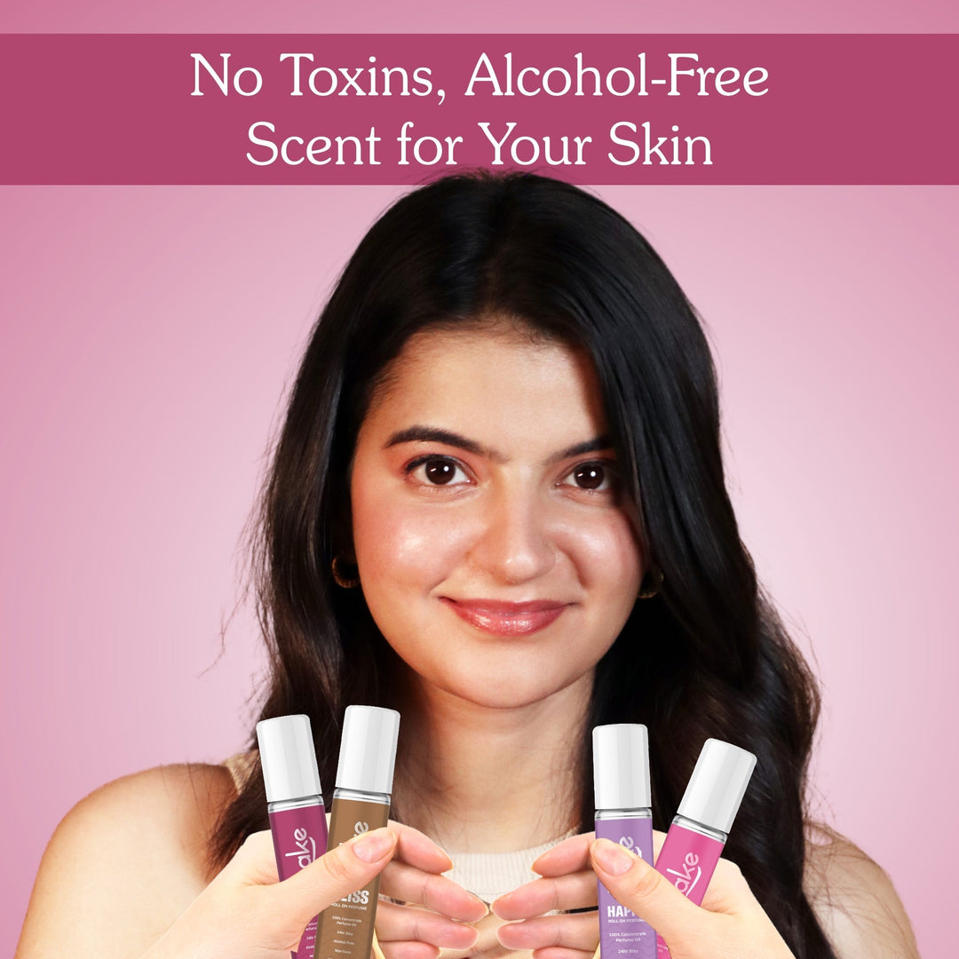 Grace 100% Concentrated Perfume Oil Roll on Fragrance For Men & Women - White Oud (10ml) - Suspire