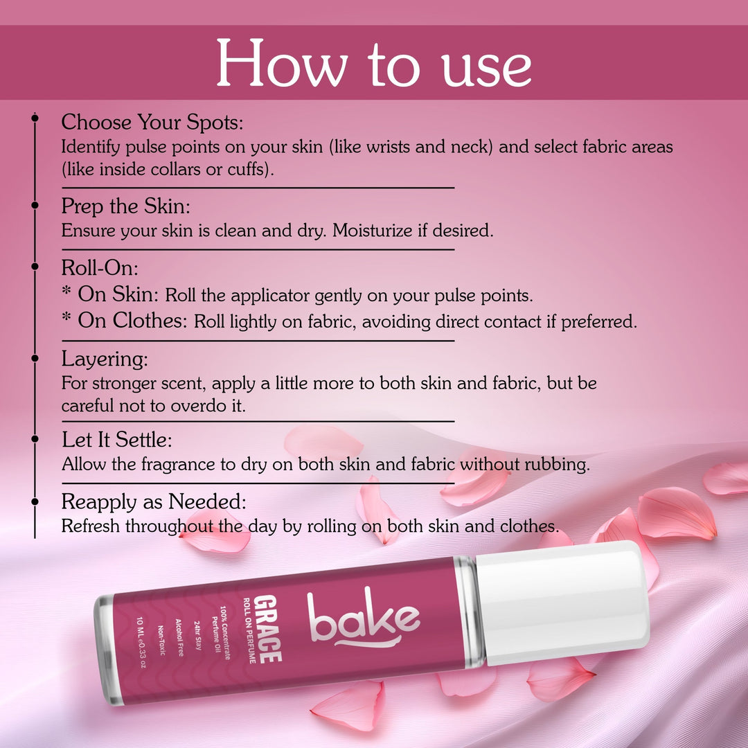 Grace 100% Concentrated Perfume Oil Roll on Fragrance For Men & Women - White Oud (10ml) - Suspire