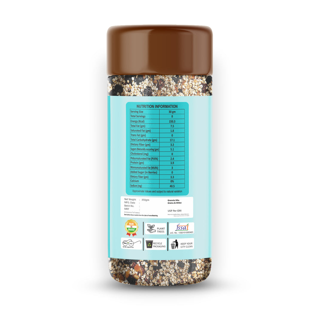 Snaxup Granola With Grain & Millet